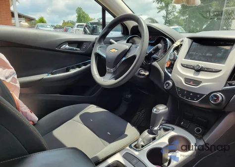 2017 Chevrolet Cruze из США, поврежденный, VIN 1G1BC5SM0H7280642